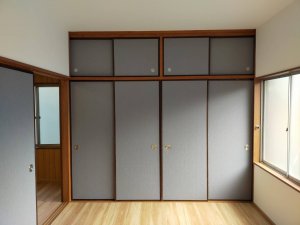 居室の建具のリメイク