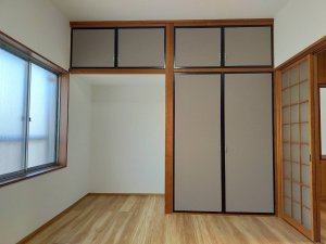 居室の建具のリメイク